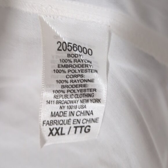 XXL - Chelsea Theodore Long Sleeve Flared Shirt - Picture 3 of 6